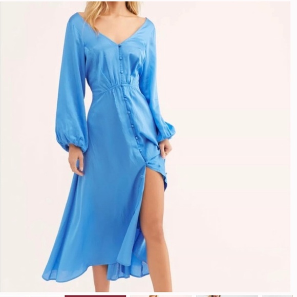 โฌ๏ธ๐ฅSALE NWT Free people later days midi dress - Picture 5 of 13